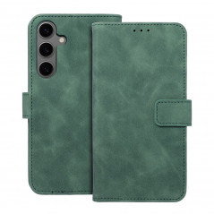 Peňaženkové puzdro TENDER Book na Samsung Galaxy S24 PLUS Zelený