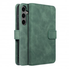 Peňaženkové puzdro TENDER Book na Samsung Galaxy S24 PLUS Zelený