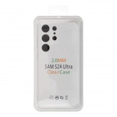 Kryt CLEAR 2mm BOX na Samsung Galaxy S24 ULTRA Transparentný