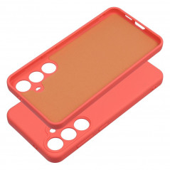 Kryt Silicone na Samsung Galaxy S24 PLUS Elegant  Broskyňový