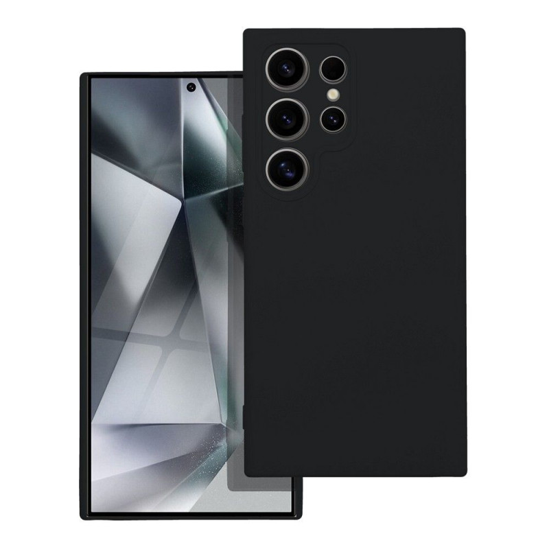 Kryt Silicone na Samsung Galaxy S24 ULTRA Elegant  Čierny