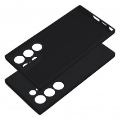 Kryt Silicone na Samsung Galaxy S24 ULTRA Elegant  Čierny