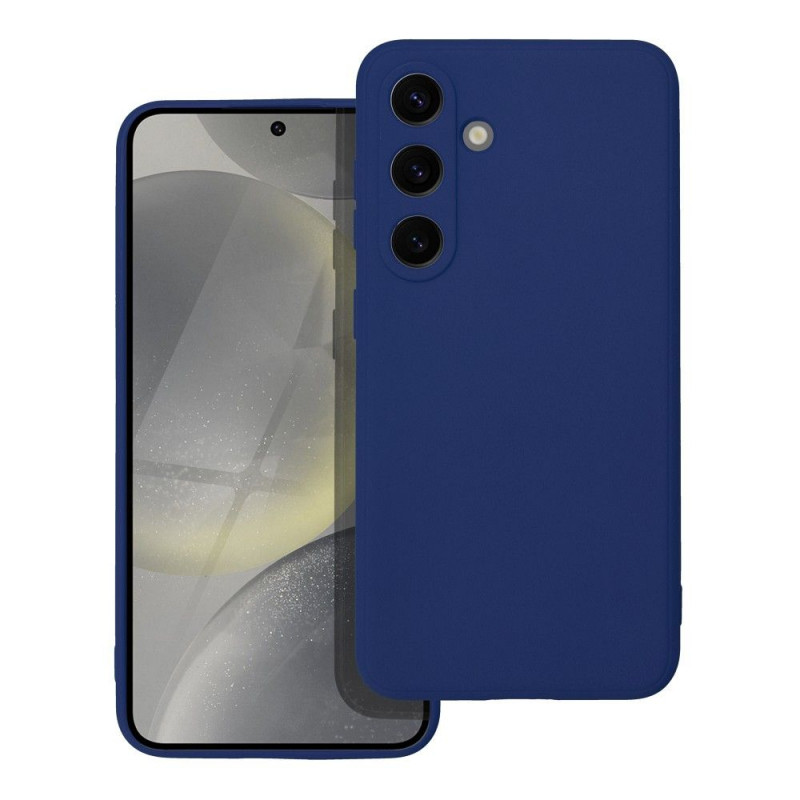 Kryt Soft na Samsung Galaxy S24 Tmavo modrý