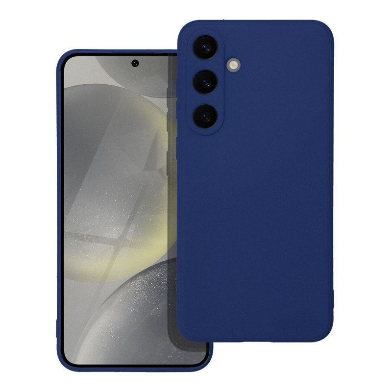 Kryt Soft na Samsung Galaxy S24 PLUS Tmavo modrý