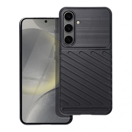 Kryt THUNDER na Samsung Galaxy S24 PLUS Čierny