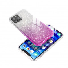 Kryt Shining na Samsung Galaxy S24 PLUS Prehľadný a ružový