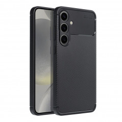 Kryt Carbon premium na Samsung Galaxy S24 PLUS Elegant Čierny