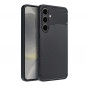 Kryt Carbon premium na Samsung Galaxy S24 PLUS Elegant  Čierny