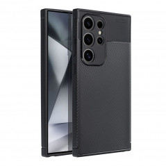 Kryt Carbon premium na Samsung Galaxy S24 ULTRA Elegant Čierny