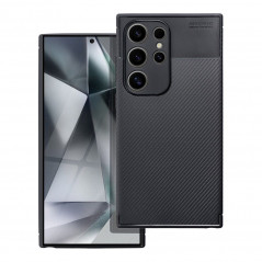 Kryt Carbon premium na Samsung Galaxy S24 ULTRA Elegant  Čierny
