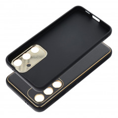 Kryt Leather na Samsung Galaxy S24 Čierny