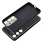 Kryt Leather na Samsung Galaxy S24 PLUS Čierny