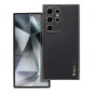 Kryt Leather na Samsung Galaxy S24 ULTRA Čierny