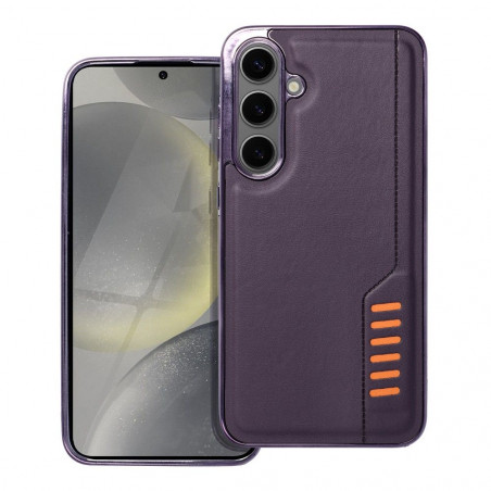 Kryt MILANO na Samsung Galaxy S24 PLUS Tmavo fialový (purple)