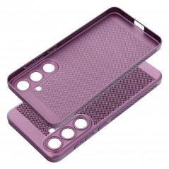Kryt Breezy na Samsung Galaxy S24 PLUS Fialový (Purple)