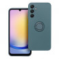 Kryt Silicone ring na Samsung Galaxy A25 5G Zelený