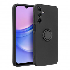 Kryt Silicone ring na Samsung Galaxy A15 5G Čierny