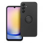 Kryt Silicone ring na Samsung Galaxy A25 5G Čierny