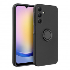 Kryt Silicone ring na Samsung Galaxy A25 5G Čierny