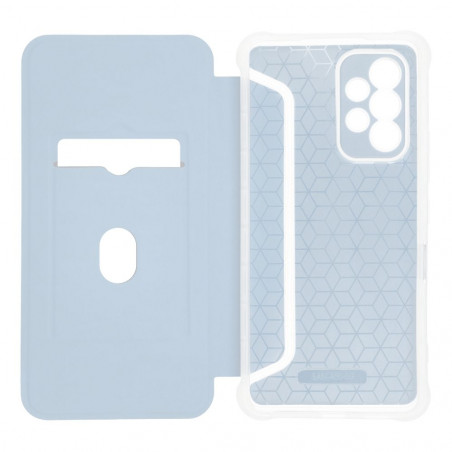 Peňaženkové puzdro Piano Book na Samsung Galaxy S23 FE Svetlo modrý