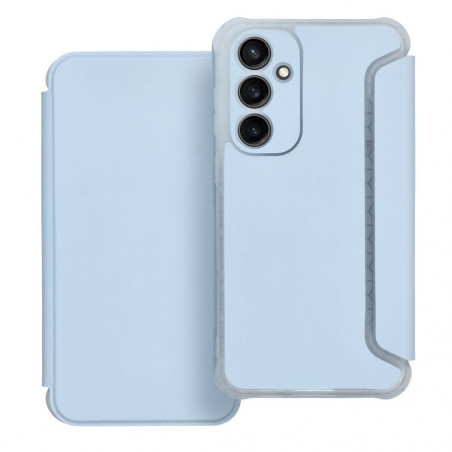 Peňaženkové puzdro Piano Book na Samsung Galaxy S23 FE Svetlo modrý