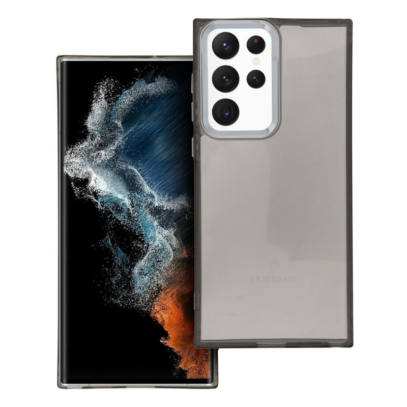 Kryt Pearl na Samsung Galaxy S22 Ultra Čierny