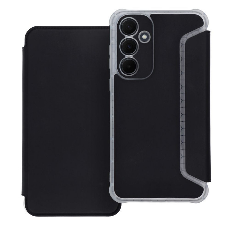 Peňaženkové puzdro Piano Book na Samsung Galaxy A35 Čierny