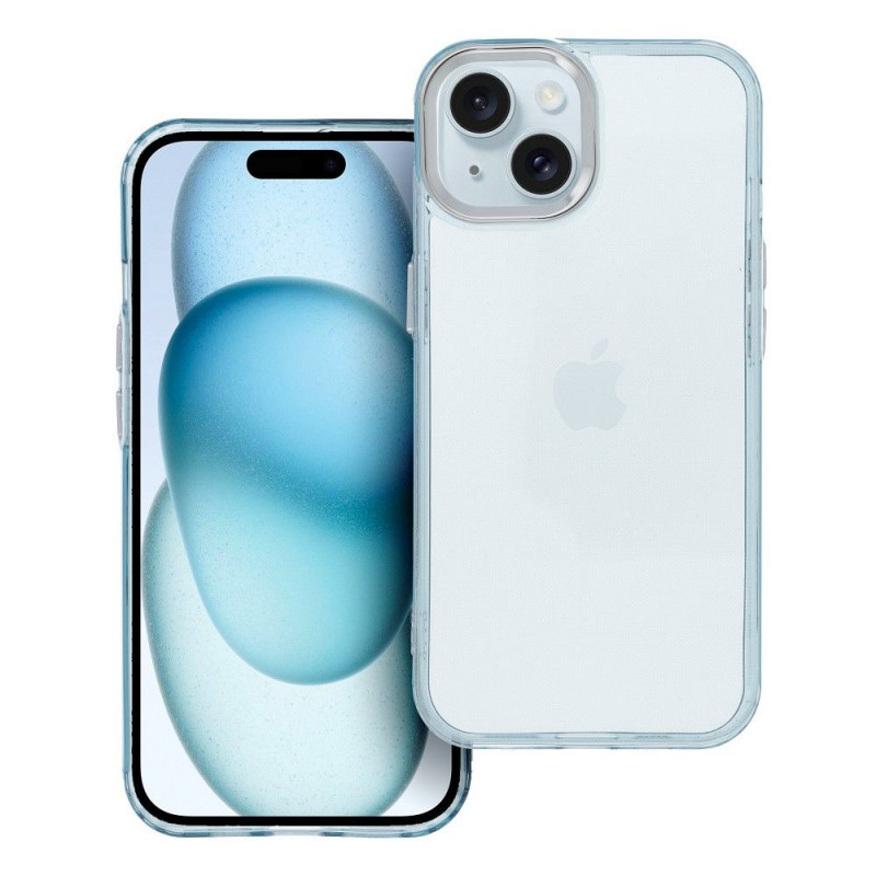 Kryt Pearl na Apple iPhone 15 Svetlo modrý