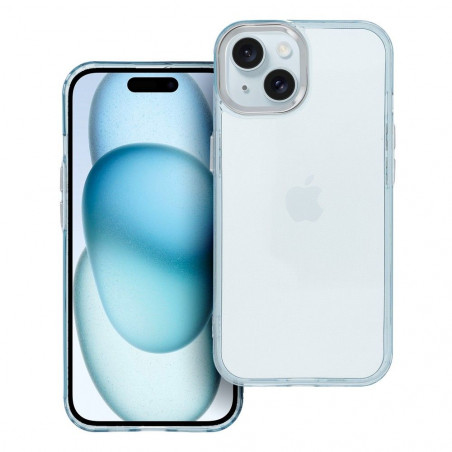 Kryt Pearl na Apple iPhone 15 Svetlo modrý