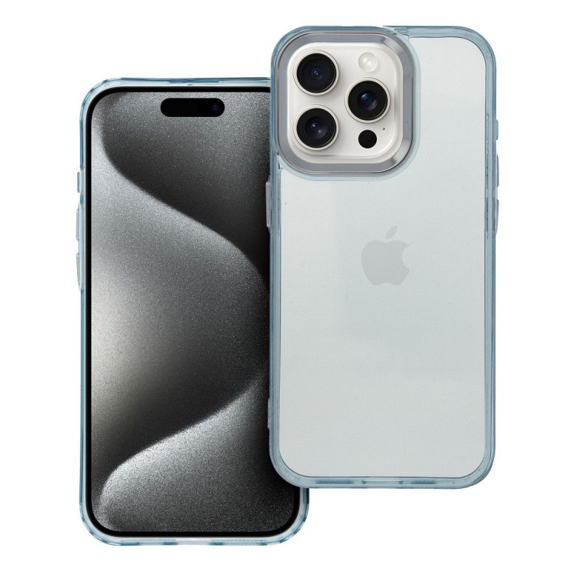Kryt Pearl na Apple iPhone 15 Pro Svetlo modrý