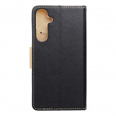 Peňaženkové puzdro Fancy Book na Samsung Galaxy A35 Čierny