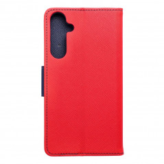 Peňaženkové puzdro Fancy Book na Samsung Galaxy A55 Červený / Námornícka modrá