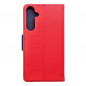Peňaženkové puzdro Fancy Book na Samsung Galaxy A55 Červený / Námornícka modrá