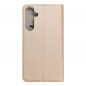 Peňaženkové puzdro Smart Case Book na Samsung Galaxy A55 Zlatý