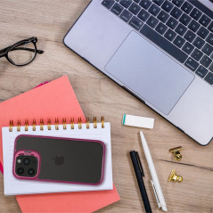 Kryt Bracket na Apple iPhone 15 Pro Max Tmavo fialový (purple)