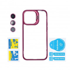 Kryt Bracket na Apple iPhone 15 Pro Max Tmavo fialový (purple)