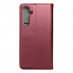 Peňaženkové puzdro Smart Magneto book na Samsung Galaxy A35 Bordový