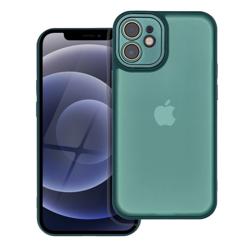 Kryt VARIETE na Apple iPhone 12 mini Elegant  Tmavo zelený