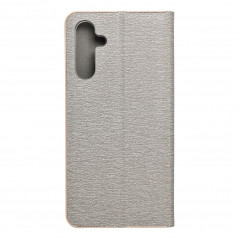 Peňaženkové puzdro LUNA Book Gold na Samsung Galaxy A15 5G Elegant  Strieborný