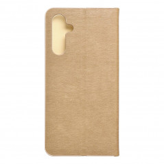 Peňaženkové puzdro LUNA Book Gold na Samsung Galaxy A15 5G Elegant  Zlatý