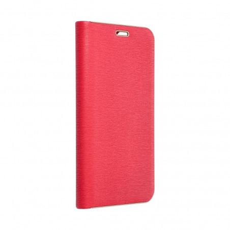 Peňaženkové puzdro LUNA Book Gold na Samsung Galaxy A25 5G Elegant Červený