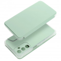 Peňaženkové puzdro Piano Book na Samsung Galaxy A25 5G Svetlo zelený