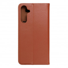 Peňaženkové puzdro Leather case SMART PRO na Samsung Galaxy A25 5G Elegant  Hnedý