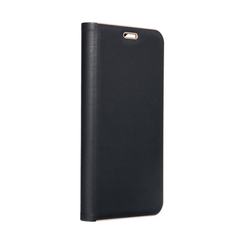 Peňaženkové puzdro LUNA Book Gold na Samsung Galaxy A05 Elegant  Čierny