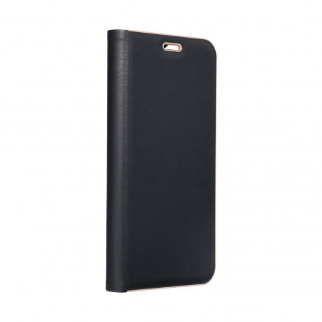 Peňaženkové puzdro LUNA Book Gold na Samsung Galaxy A05 Elegant Čierny