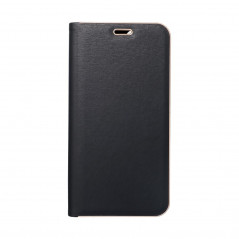 Peňaženkové puzdro LUNA Book Gold na Samsung Galaxy A05 Elegant Čierny