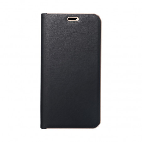 Peňaženkové puzdro LUNA Book Gold na Samsung Galaxy A05 Elegant Čierny