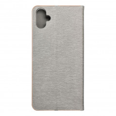 Peňaženkové puzdro LUNA Book Gold na Samsung Galaxy A05 Elegant  Strieborný