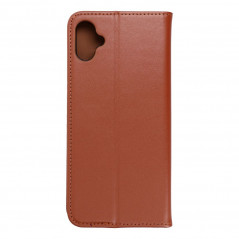 Peňaženkové puzdro Leather case SMART PRO na Samsung Galaxy A05 Elegant  Hnedý