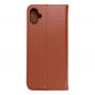 Peňaženkové puzdro Leather case SMART PRO na Samsung Galaxy A05 Elegant  Hnedý